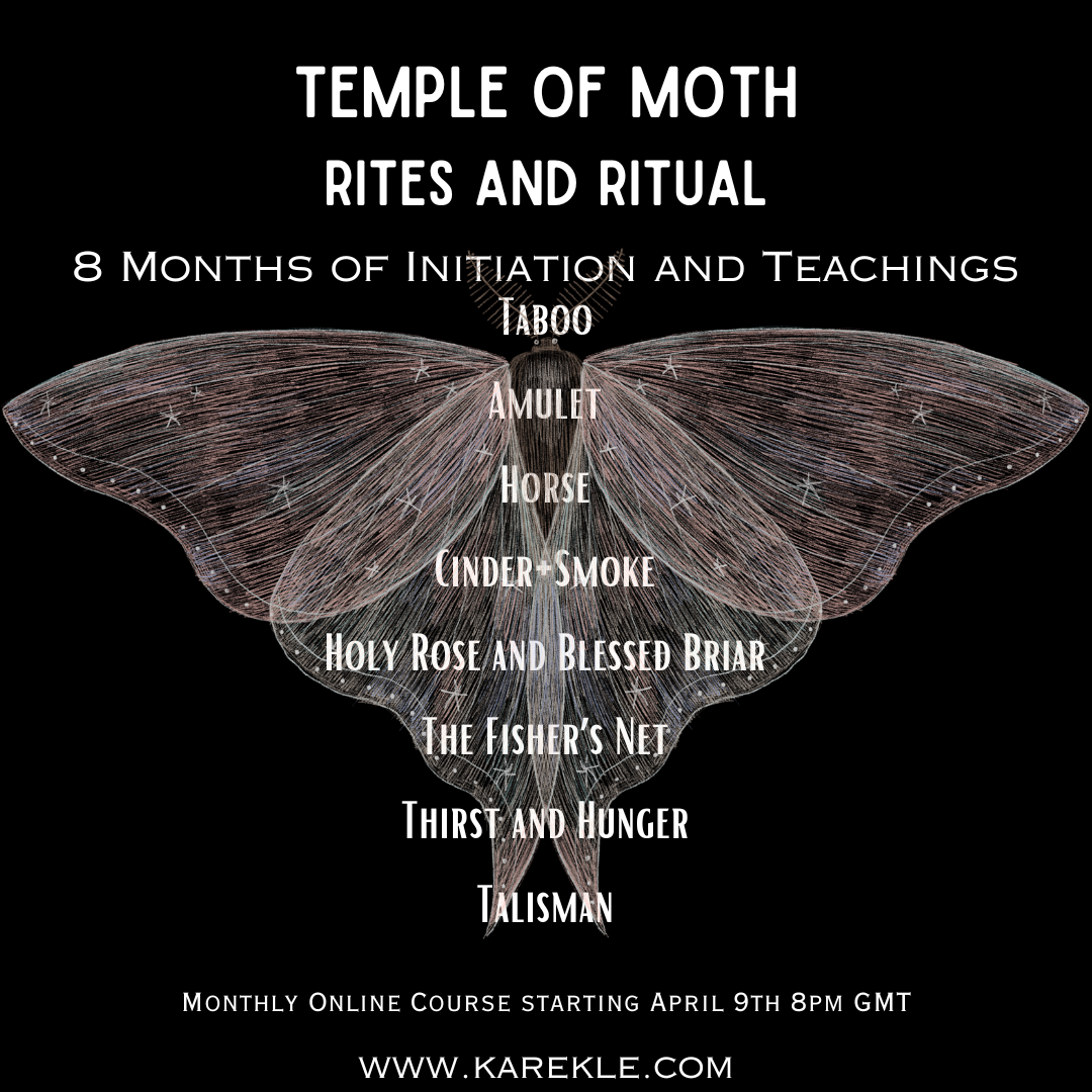 Temple Of Moth: Rites and Ritual Online Course Starts April – Anam