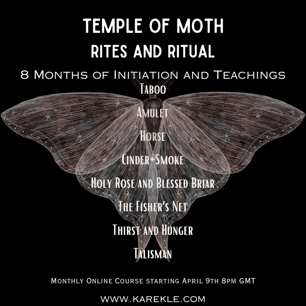Temple Of Moth: Rites and Ritual Online Course Starts&nbsp;April